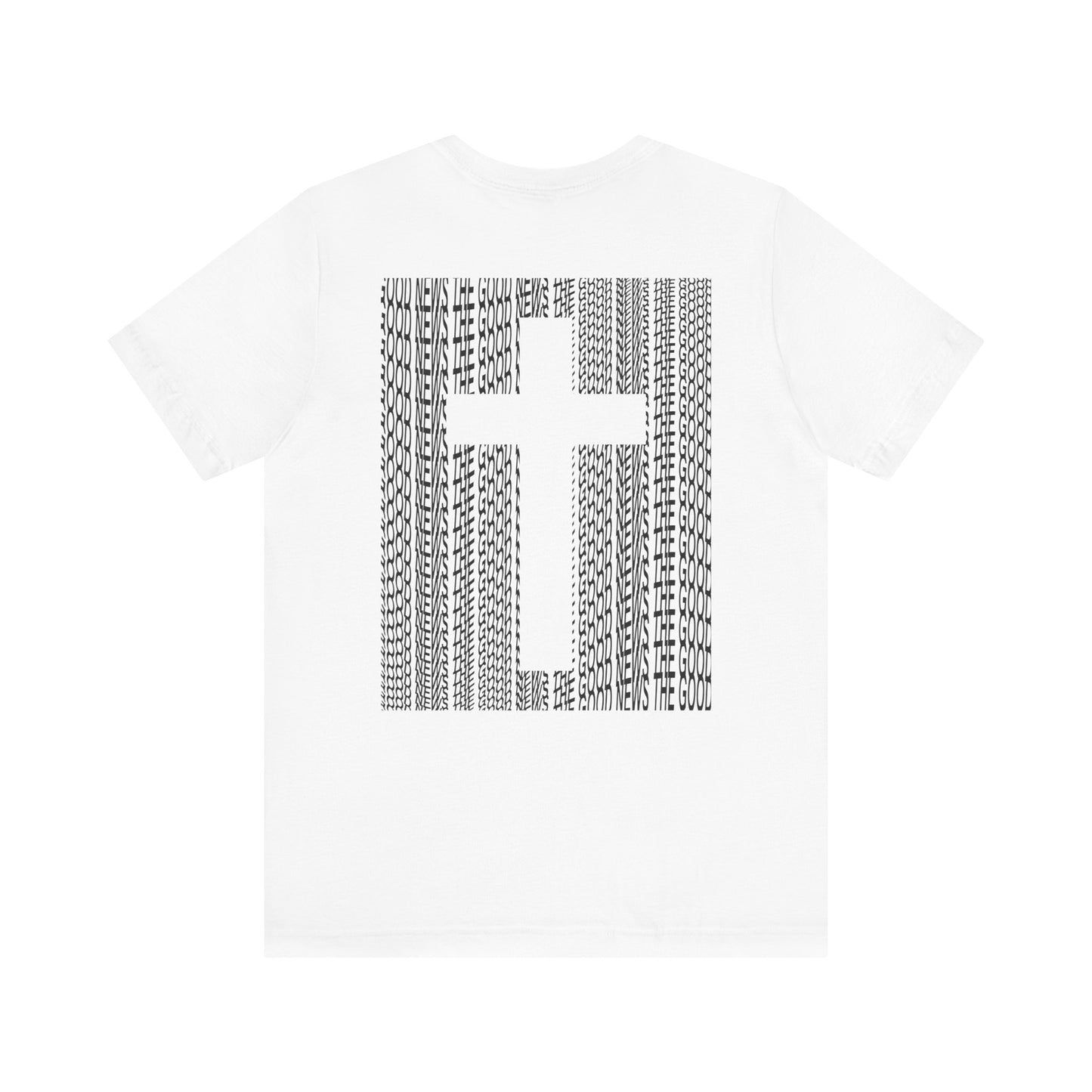 "THE GOOD NEWS" Tee || WHITE / BLACK