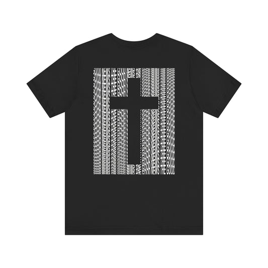 THE GOOD NEWS tee | WHITE / BLACK