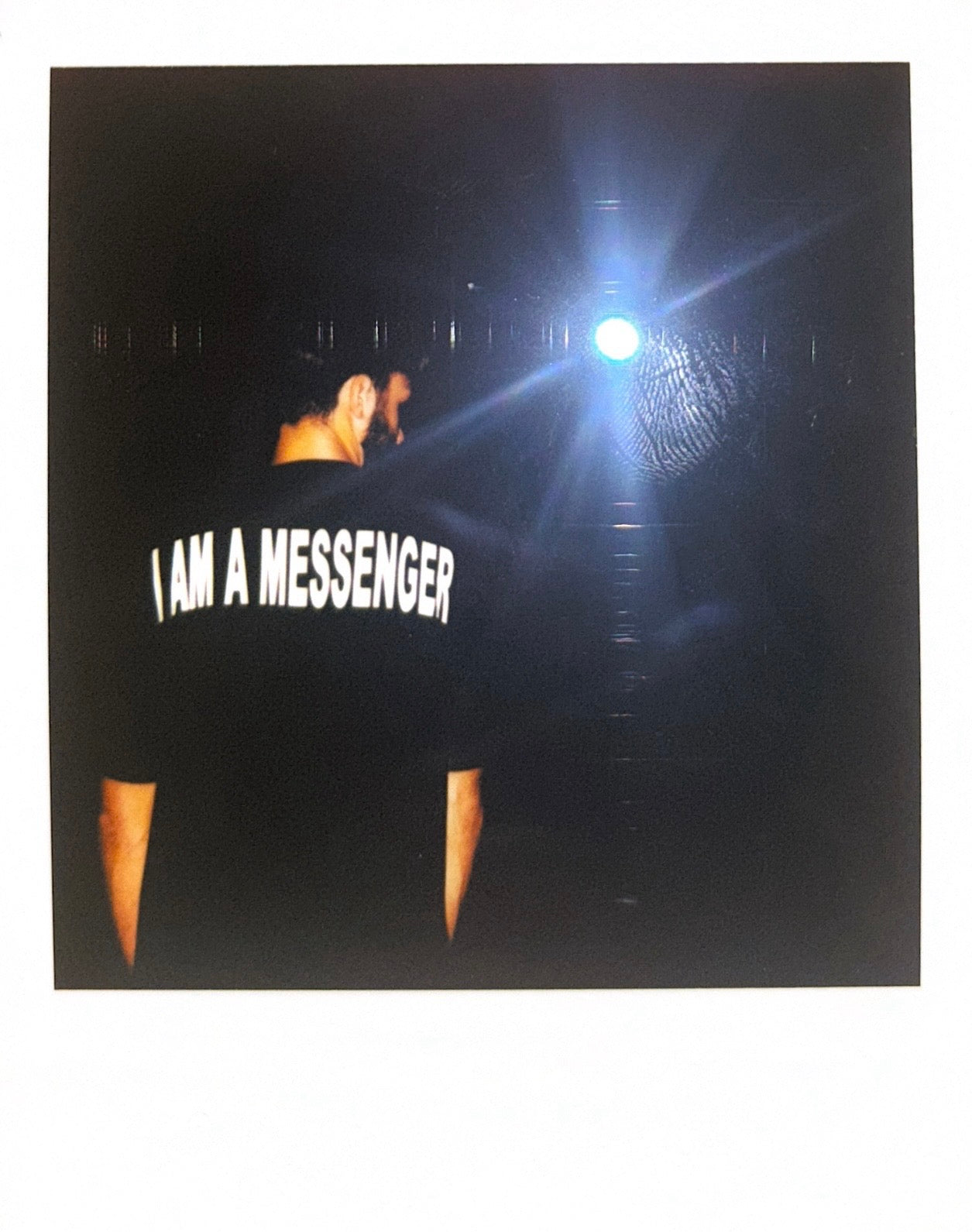 I AM A MESSENGER black tee