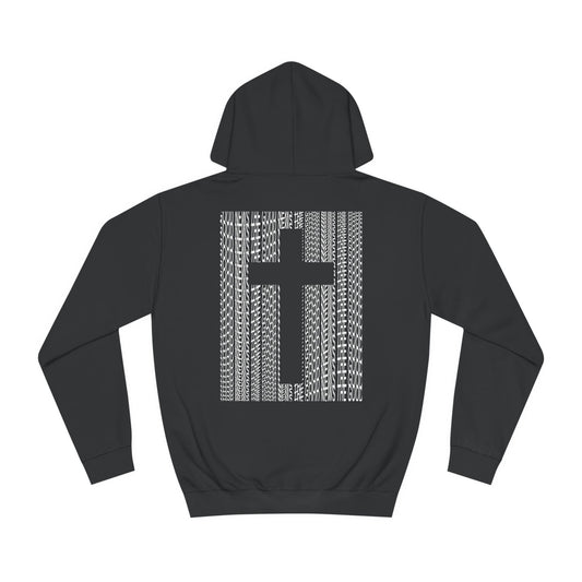 THE GOOD NEWS hoodie | WHITE / BLACK
