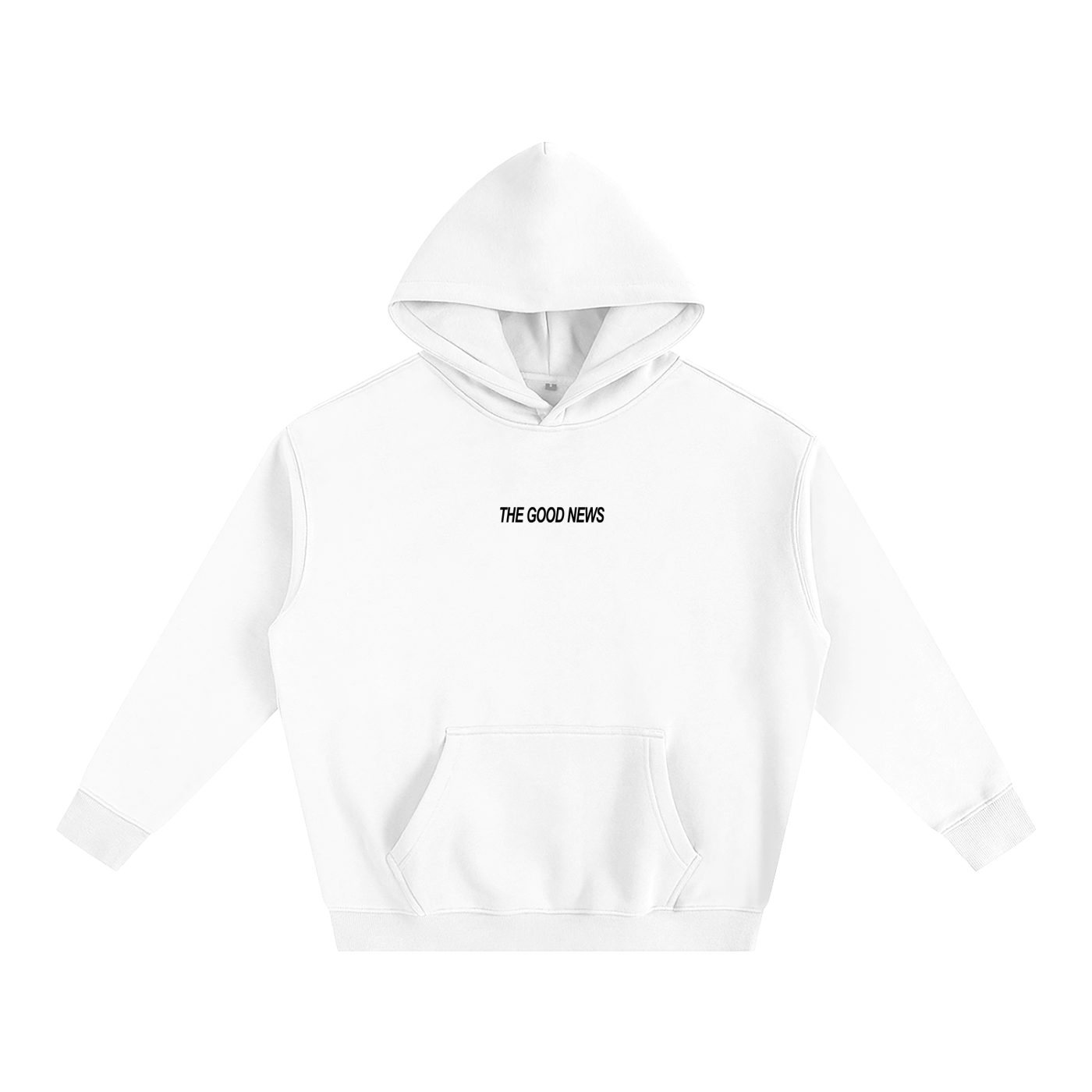 THE GOOD NEWS white hoodie