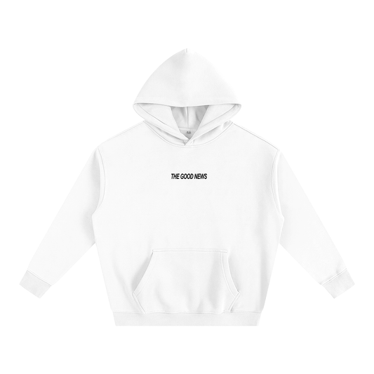 THE GOOD NEWS white hoodie