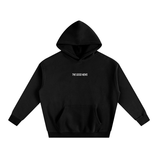 THE GOOD NEWS black hoodie