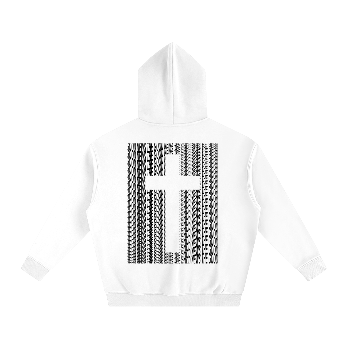 THE GOOD NEWS white hoodie
