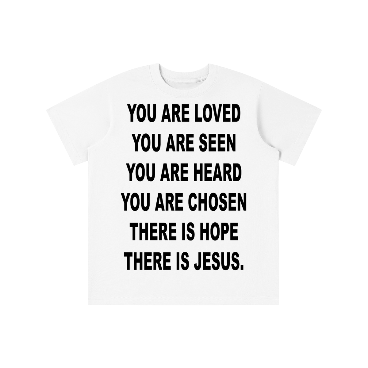 [KIDS] I AM A MESSENGER white tee